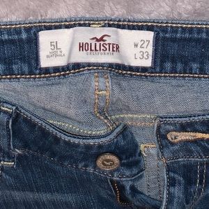 Distressed Hollister Jeans